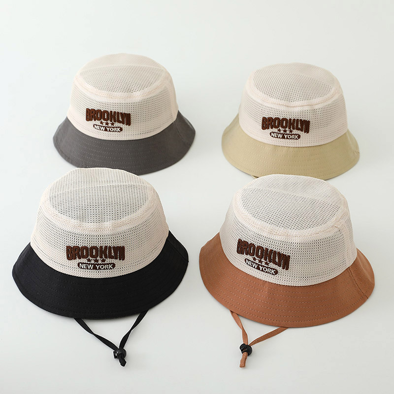 Fishing Hat - Topi Bayi Bordir Huruf, Topi Jaring