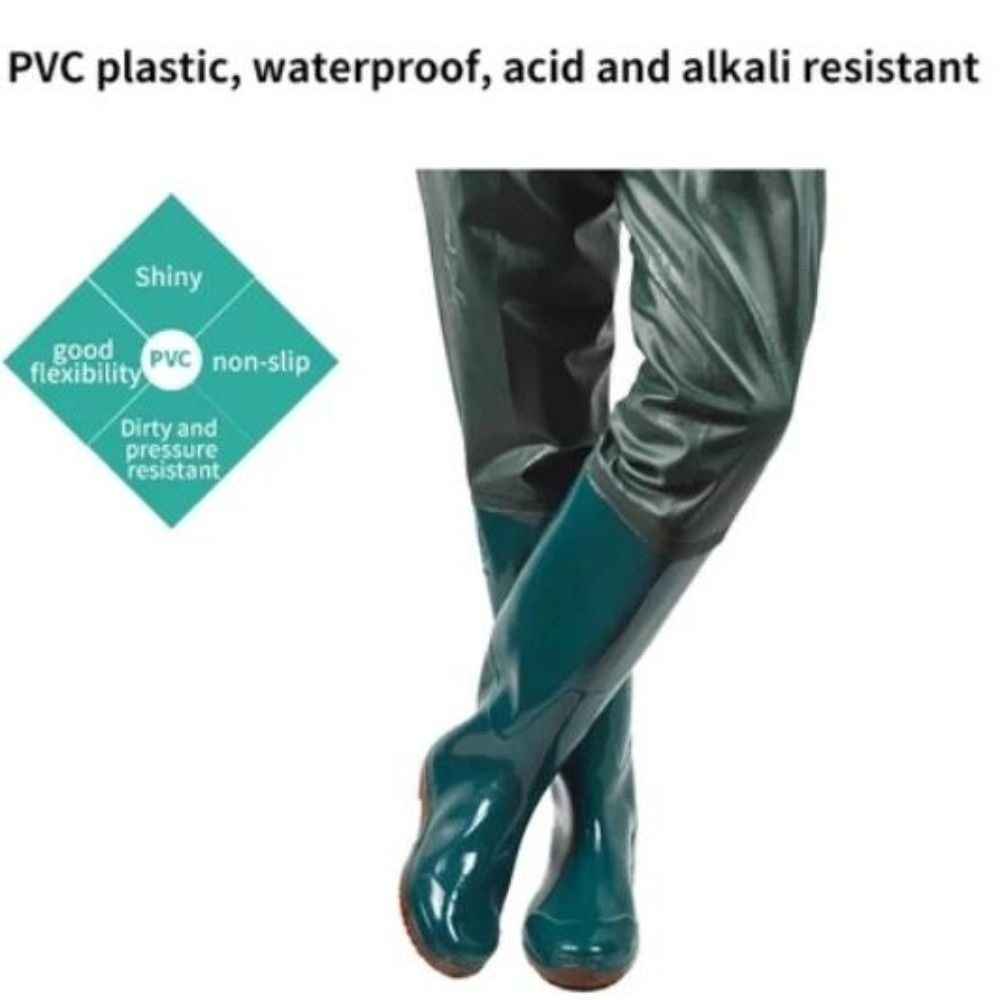 Celana Wading PVC Plastik Baru - Fishing Pants Waterproof ulasan dan harga