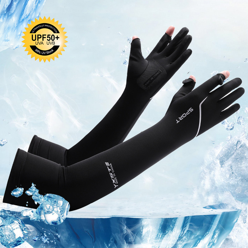 Sarung Tangan Panjang Pelindun - Fishing Gloves ulasan dan harga