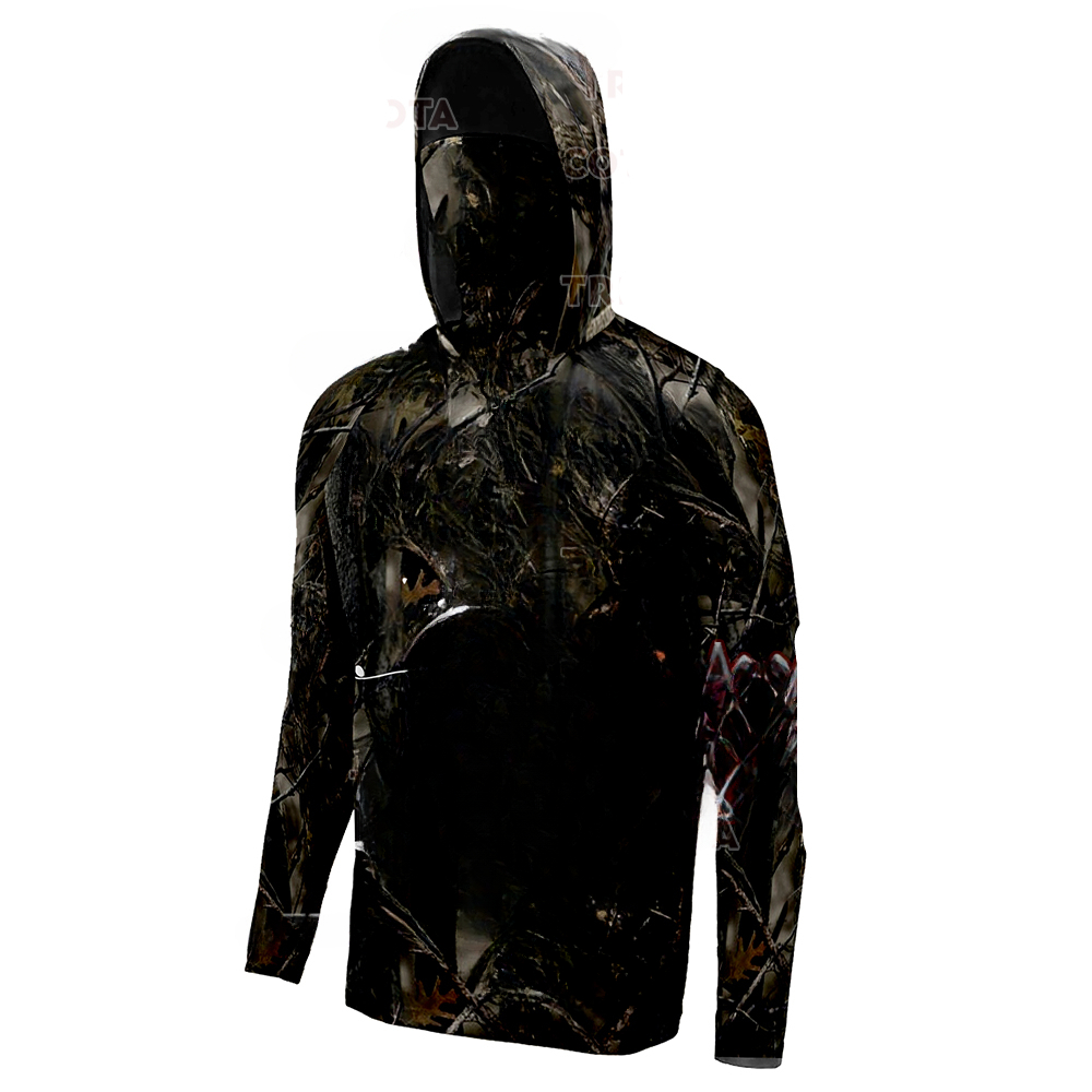Kemeja Pancing Pria Berlengan  - Fishing Hoodie ulasan dan harga