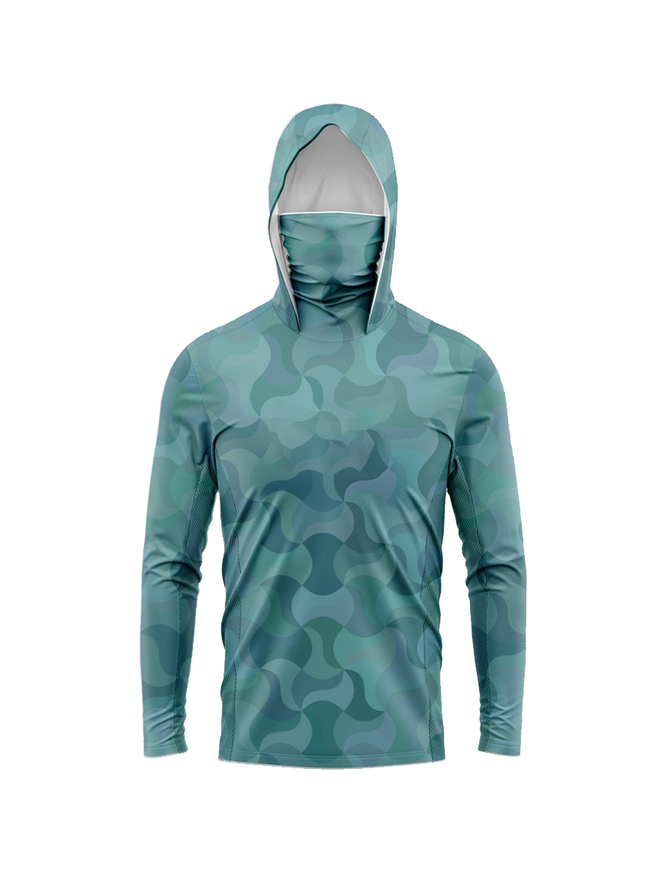 Kemeja Pancing Pria Berkerudun - Fishing Hoodie ulasan dan harga